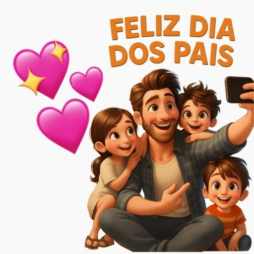 Figurinha: Feliz Dia dos Pais
