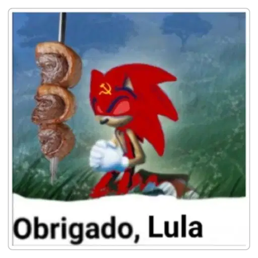 Figurinha: Obrigado, Lula
