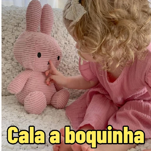 Figurinha: Cala a boquinha