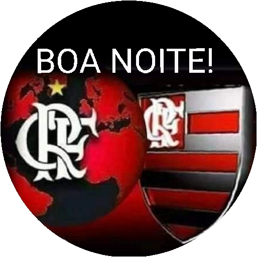 Figurinha: Boa Noite Flamengo