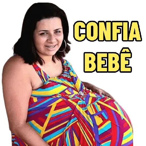 Figurinha: Confia Bebê