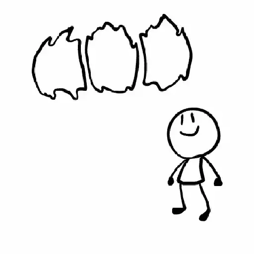 Figurinha: Personagem com Aura e Pontos