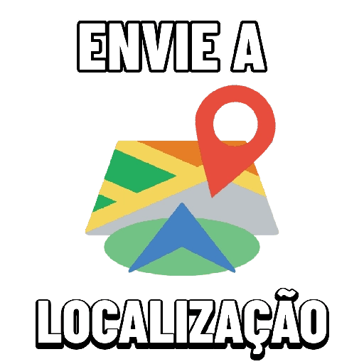 Figurinha: Envie a Localização