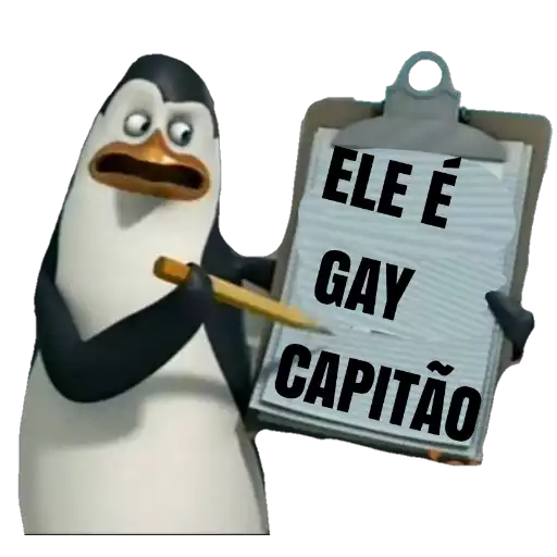Figurinha: Capitão Pinguim