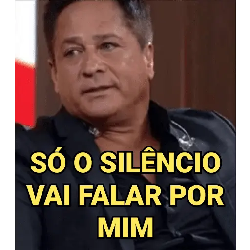 Figurinha: Leonardo - Só o silêncio vai falar por m