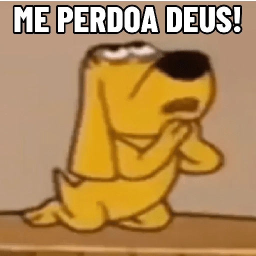 Figurinha: Me Perdoa Deus