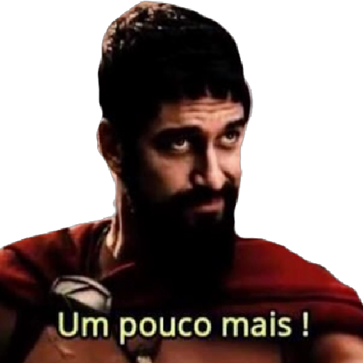 Figurinha: Leonidas "Um pouco mais"