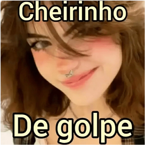 Figurinha: Cheirinho de golpe