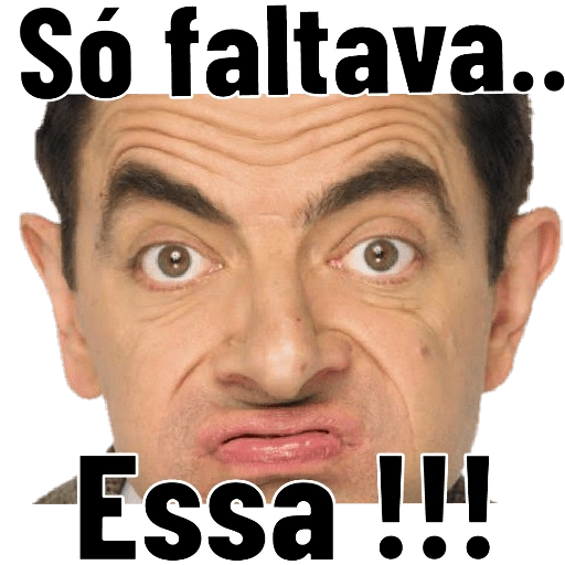 Figurinha: Só faltava essa!!!