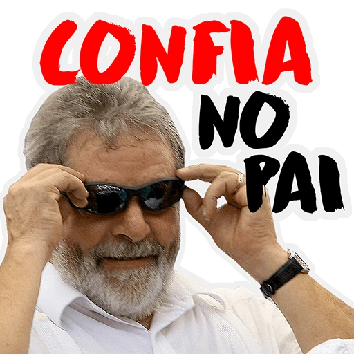 Figurinha: Confia no Pai