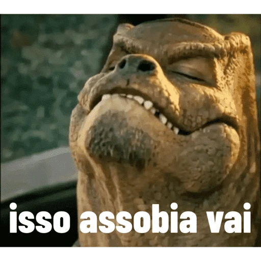 Figurinha: isso assobia vai