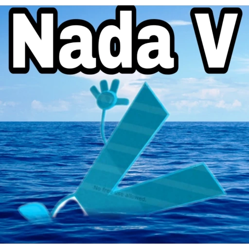 Sticker: Swimming nothing