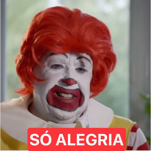 Figurinha: Palhaço Ronald McDonald