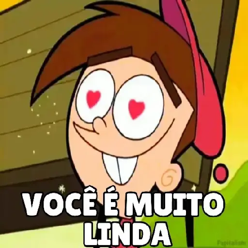 Figurinha: Timmy Apaixonado