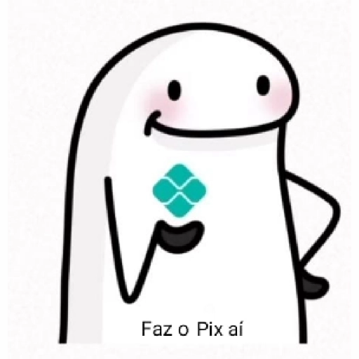 Figurinha: Flork faz o Pix aí