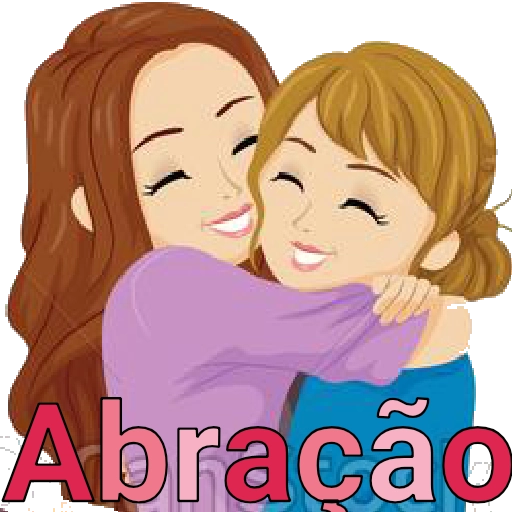 Figurinha: Abraço de Mãe