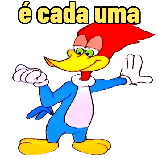Figurinha: Pica Pau: E cada uma!