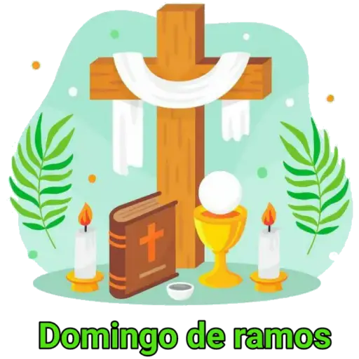 Figurinha: Domingo de Ramos