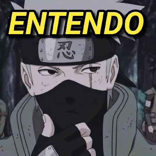 Figurinha: Kakashi Entendo