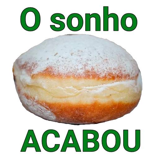 Figurinha: O sonho acabou