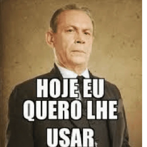 Figurinha: Sr. Trelawney "Hoje eu quero lhe usar"