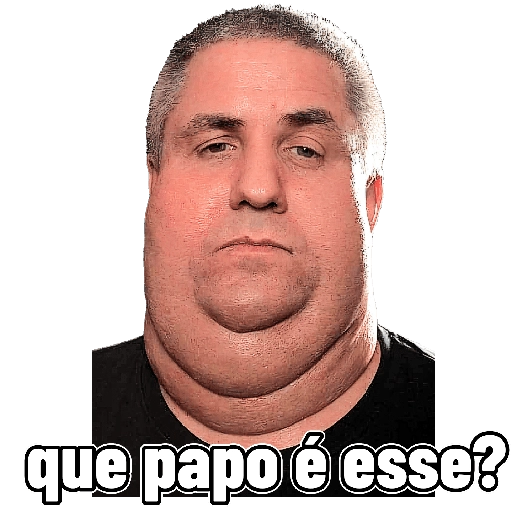 Figurinha: Que papo é esse?