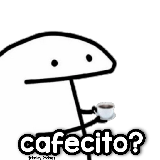 Figurinha: Cafecito?