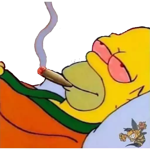 Figurinha: Homer Simpson Chapado