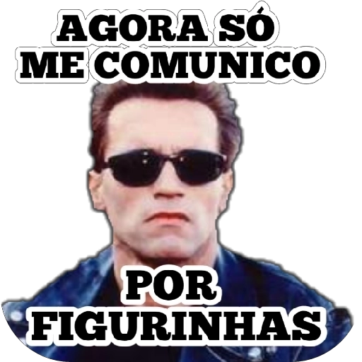 Figurinha: Arnold Schwarzenegger: Eu me comunico po