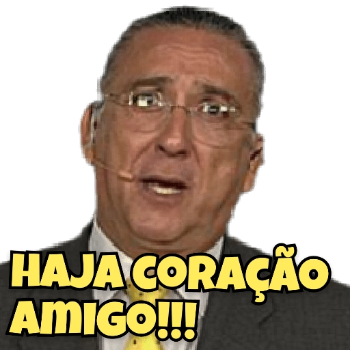 Figurinha: Haja Coração Amigo!!!