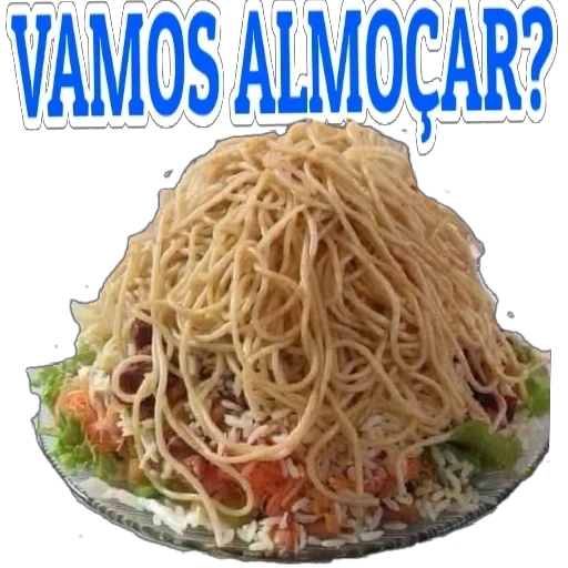 Figurinha: Vamos almoçar?
