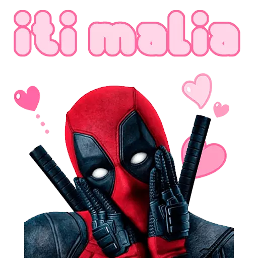 Figurinha: Deadpool fofo