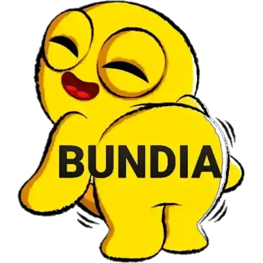 Figurinha: Emoji Bundia