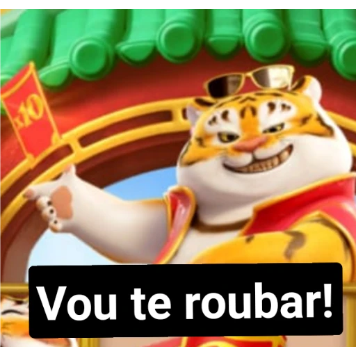 Figurinha: Tigre "Vou te roubar!"