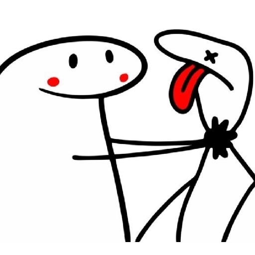Figurinha: Flork de gente morrendo
