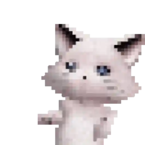 Figurinha: Gatinho Fofo Piscando