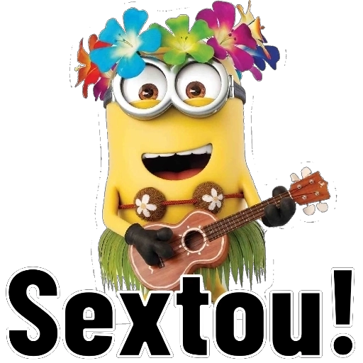 Figurinha: Minion Sextou!