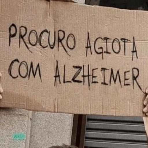 Figurinha: Procuro Agiota com Alzheimer