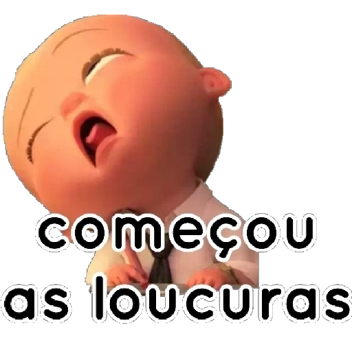 Figurinha: Começou as loucuras