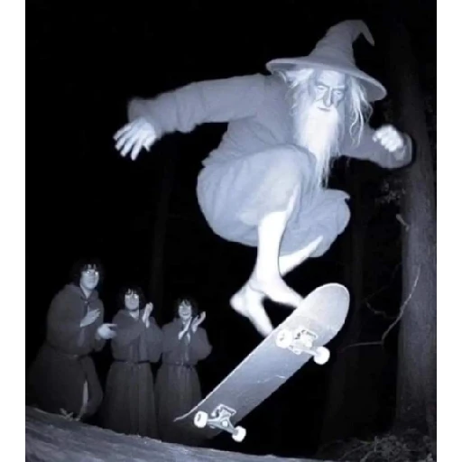 Figurinha: Mago de skate