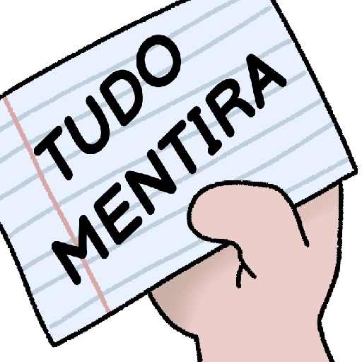 Figurinha: Tudo Mentira