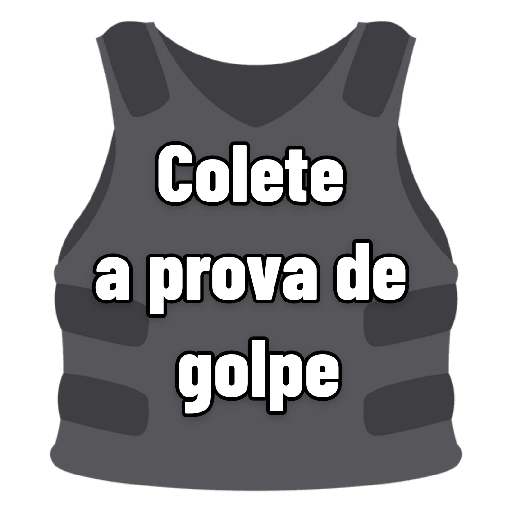 Figurinha: Coleta a prova de golpe