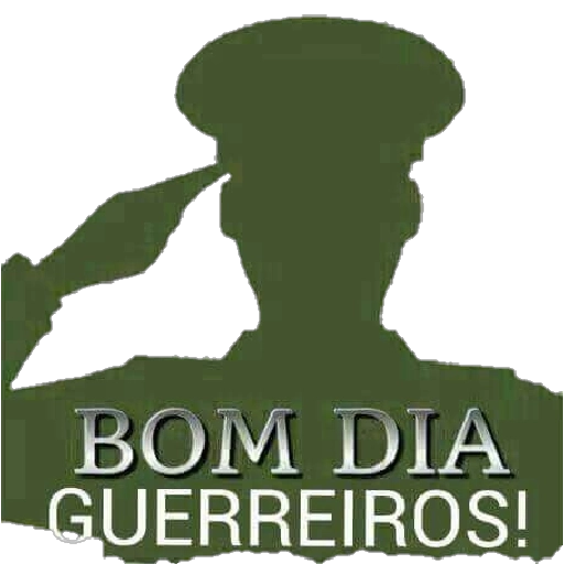 Figurinha: Bom Dia Guerreiros!