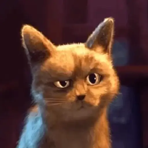 Figurinha: Gato Pensativo