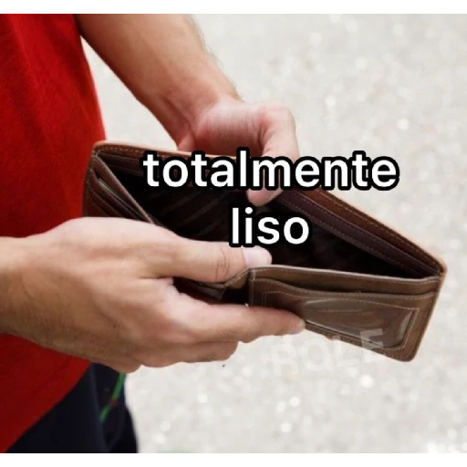 Figurinha: Carteira Totalmente Liso
