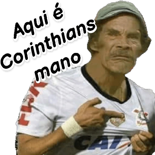 Figurinha: Chaves é Corinthians mano