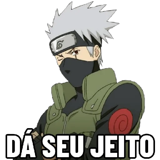 Figurinha: Kakashi dá seu jeito