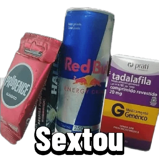 Figurinha: Sextou com Red Bull e Tadalafila
