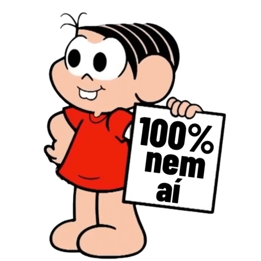 Figurinha: Monica 100% Nem Aí