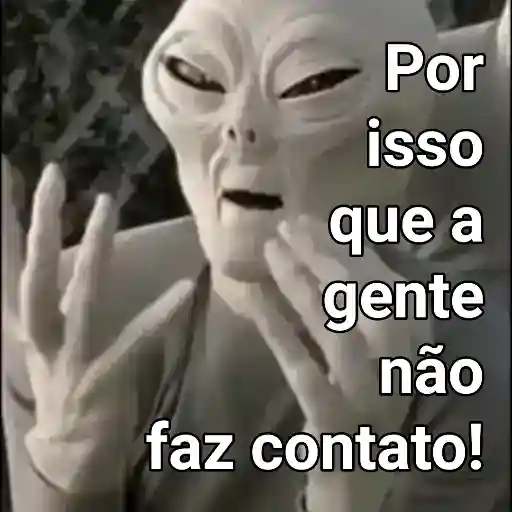 Figurinha: Alienígena: Por isso não fazemos contato